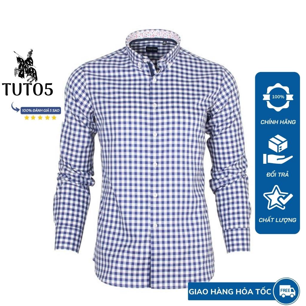 Áo sơ mi nam dài tay công sở kẻ caro TUTO5 thời trang cao cấp chất đẹp Slimfit Shirt kháng khuẩn khử mùi tốt, ít nhăn.