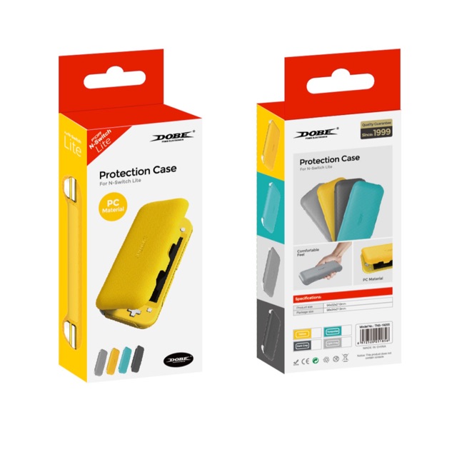 Case bảo vệ Nintendo Switch Lite mặt trước &amp; sau PC Material.