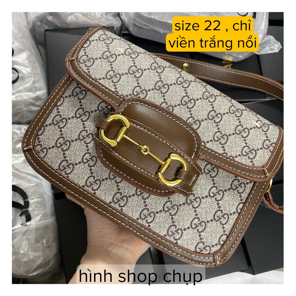 Túi xách HÌNH SHOP CHỤP họa tiết HNH  size 18 và 22 siêu hot - VADA (GCI)