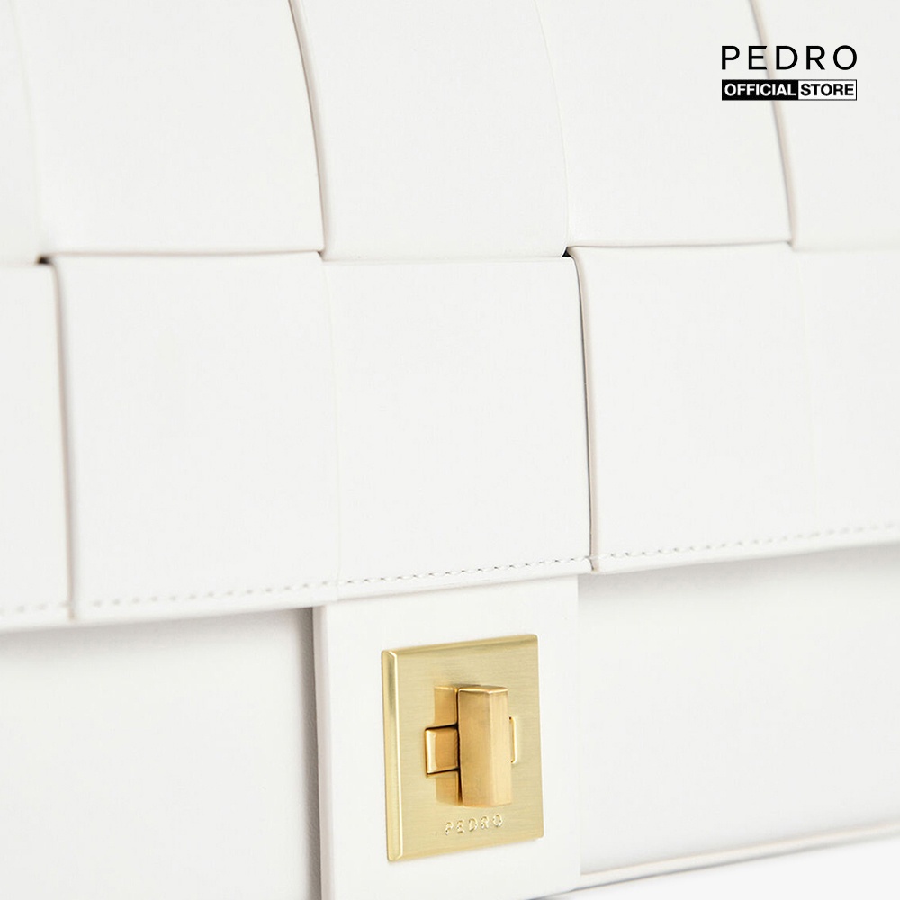 PEDRO - Túi đeo vai chữ nhật Woven PW2-76390058-41