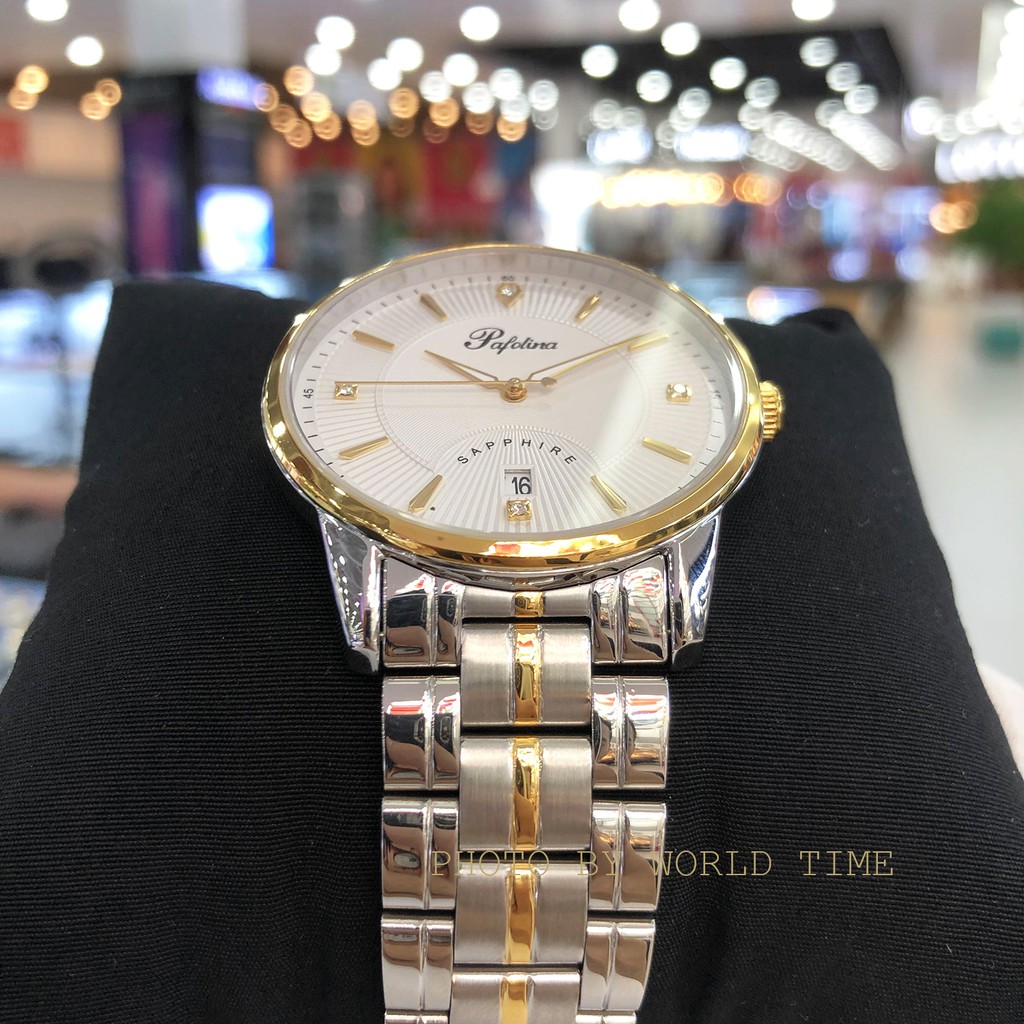 Đồng hồ nam Pafolina 5028M full box, kính sapphire chống xước, chống nước, thẻ bảo hành 3 năm toàn quốc