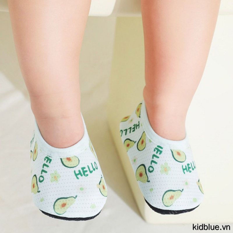 Fruit Print Toddler Socks Newborn Indoor Socks Children Socks Cotton Mesh Socks Breathable Baby Non-slip Floor Socks