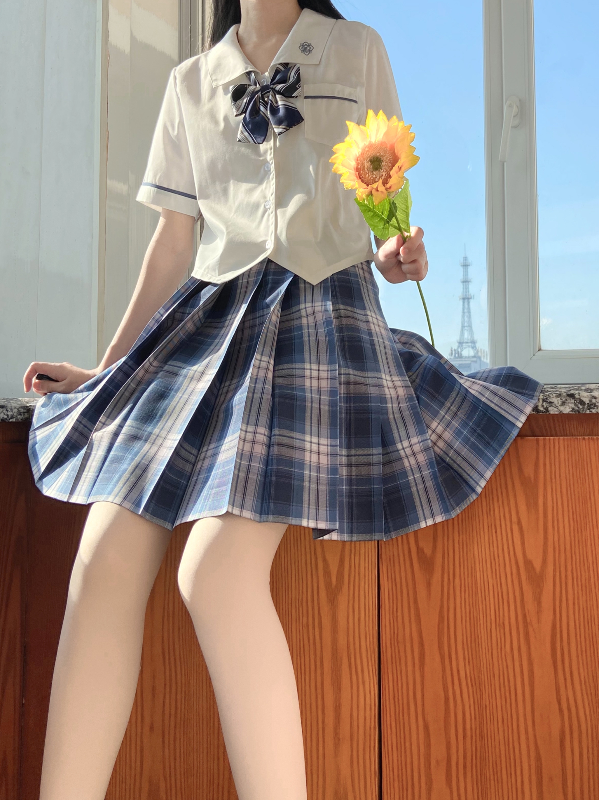 【jihejia-晚樱诗】Váy + nơ Gakusei jk Seifuku đồng phục | BigBuy360 - bigbuy360.vn