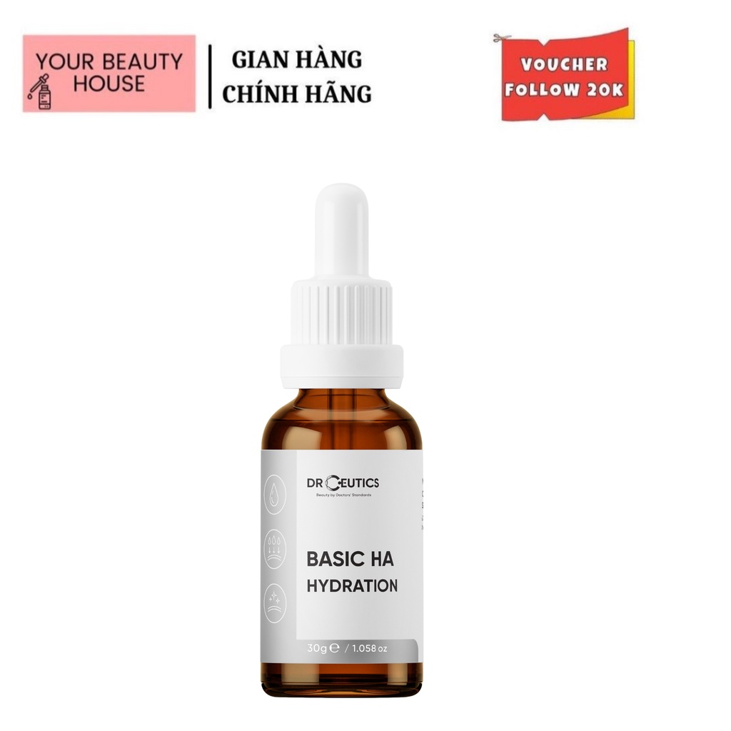 [Drceutics] Serum Cấp Ẩm Basic HA Hydration