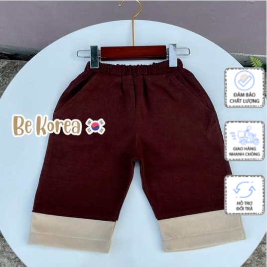 Quần dài nhung phong cách Hàn Quốc NCX- Bekorea cho bé trai/bé gái