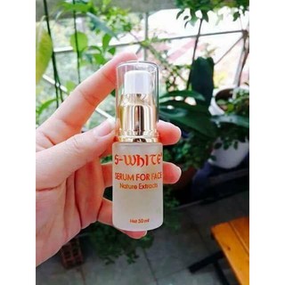 [ CHÍNH HÃNG ] SERUM GỪNG SWHITE DƯỠNG SÁNG DA