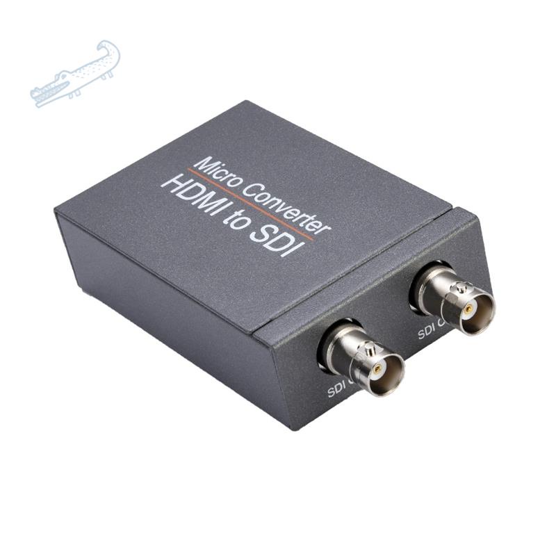 HDMI to SDI with Power Mini 3G HD SD-SDI Video Converter Adapter with Audio Auto Format Detection for Camera