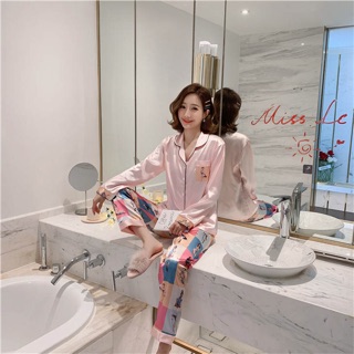 Bộ pijama lụa cao cấp loại 1