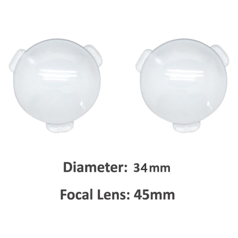 2 Kính Thực Tế Ảo 3D 34mm Cho Google Cardboard