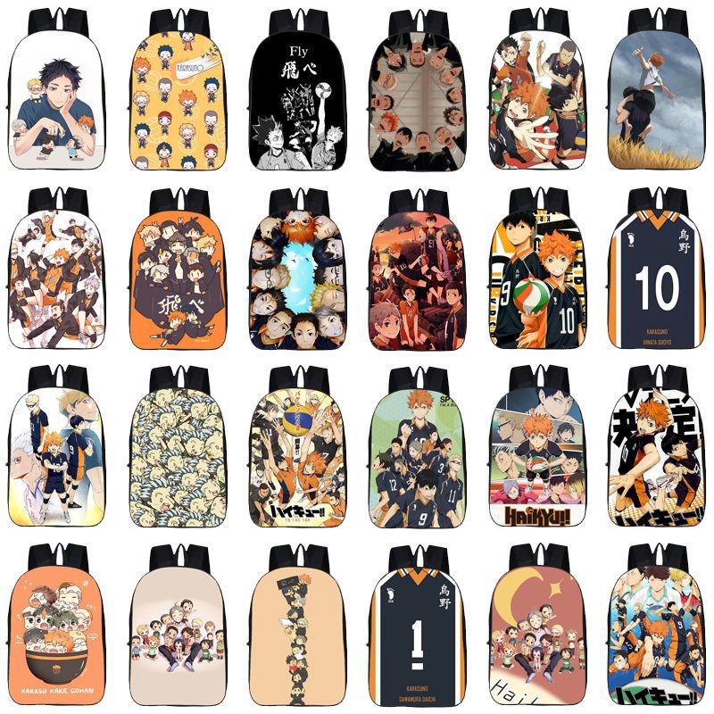 Balo đi học in hình anime Haikyuu Haikyuu thời trang