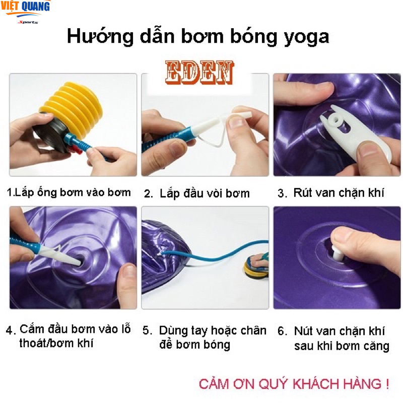 Bóng tập Yoga,Gym Gai Massage  Tặng Kèm Bơm Chân Không