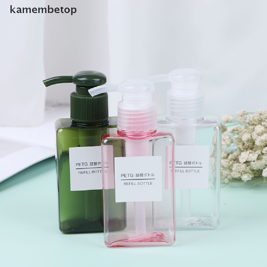 [Hàng mới về] Bình rỗng đựng dầu gội/lotion/xà phòng dạng lỏng 100ml