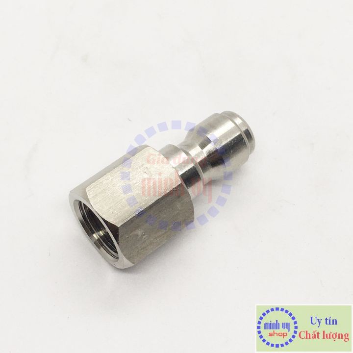 Khớp nối nhanh đực/cái 1/4&quot; ren trong ngoài 13mm (1/4&quot;)