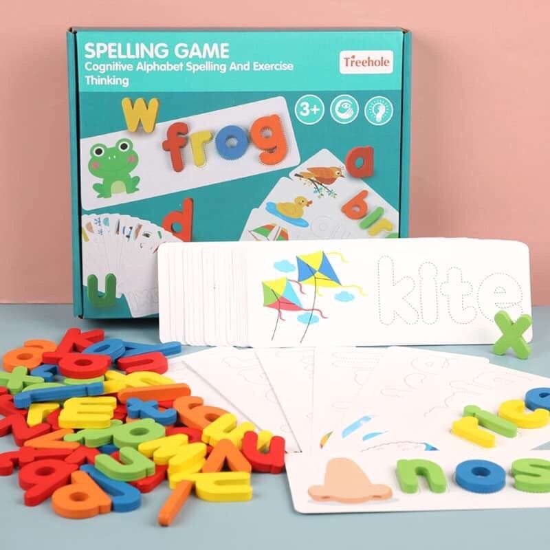 SPELLING GAME đồ chơi ghép chữ tiếng anh