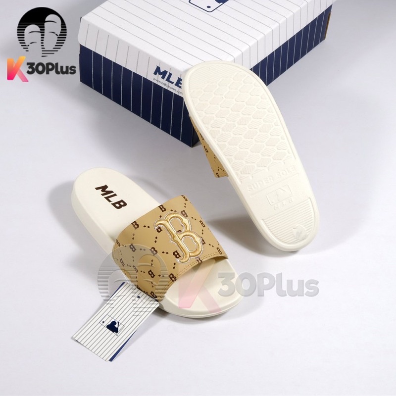 Dép MLB Quai Ngang logo BosTon 2022