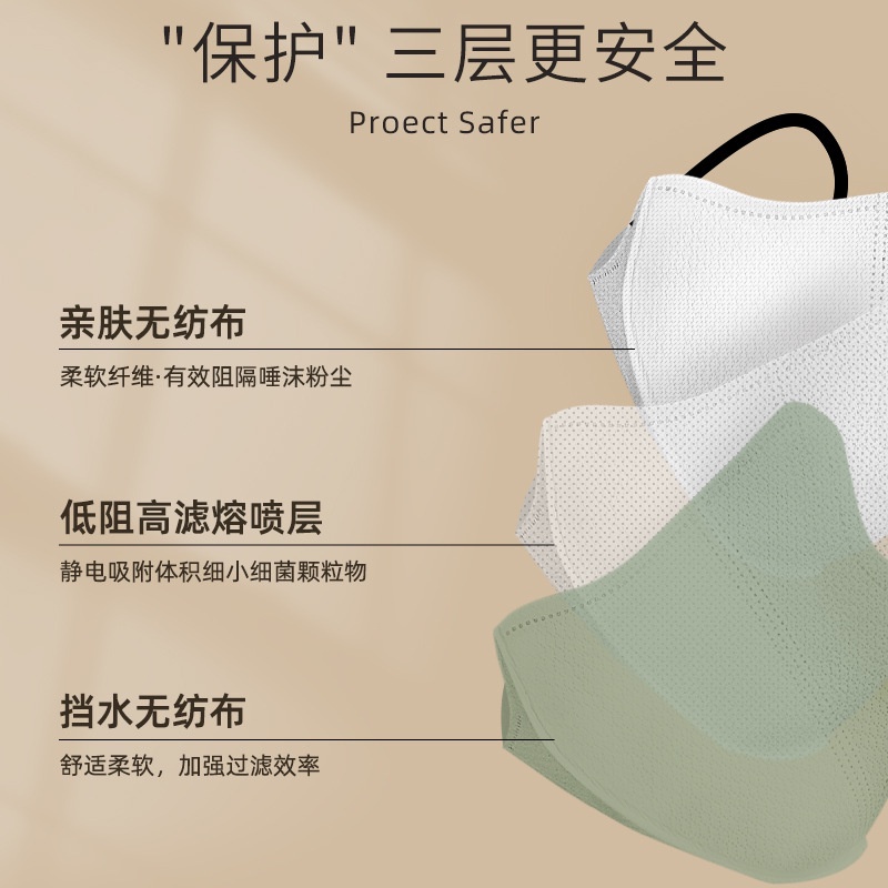 Mặt Nạ 3d Morandi Nhiều Màu Sắc Sáng Tạo