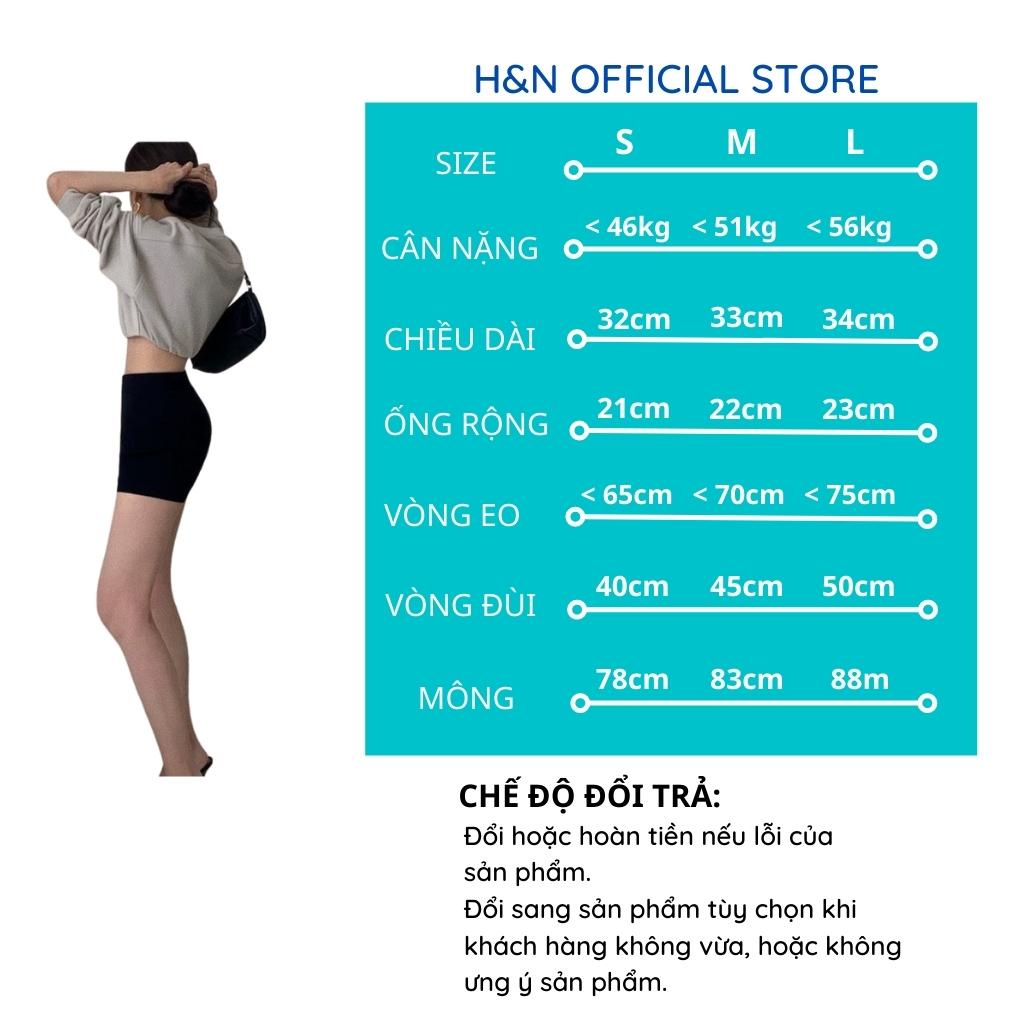 Quần Đùi nữ legging nâng mông Quần Short nữ mặc nhà thể thao năng động HN CLothing Q7
