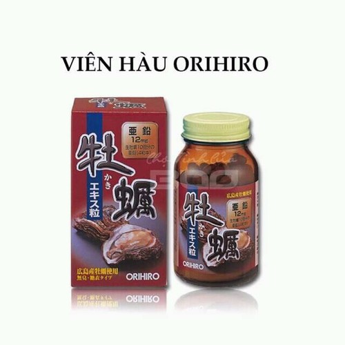 Tinh chất Hàu tươi Orihiro Nhật 120 viên