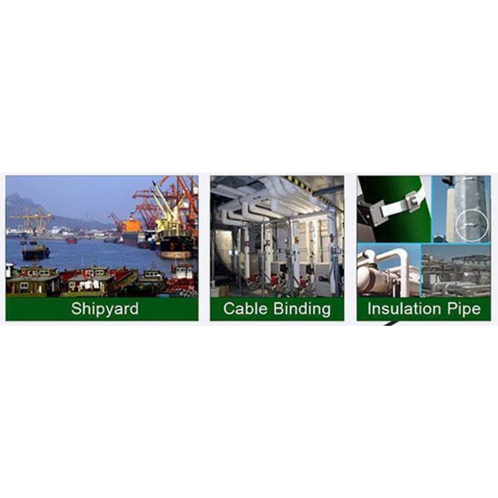 Dây rút inox, dây thít inox, dây lạt inox, Cable tie, Staness steel cable tie, dây rút 7.9x360mm  - USA