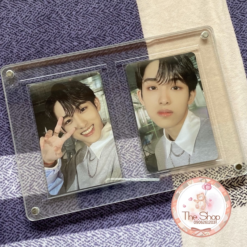 Khunh Ảnh Đôi Mini - Khung Đựng 2 Card