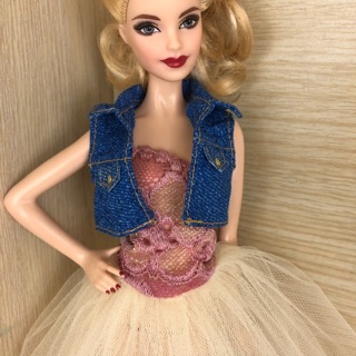 Bb- Áo khoác jean cho búp bê barbie búp bê xinyi