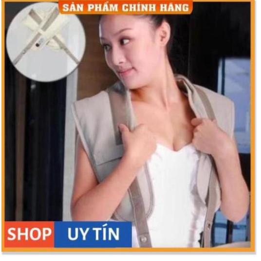 Đai massage đấm lưng-vai-cổ-gáy toàn thân siêu tiện lợi