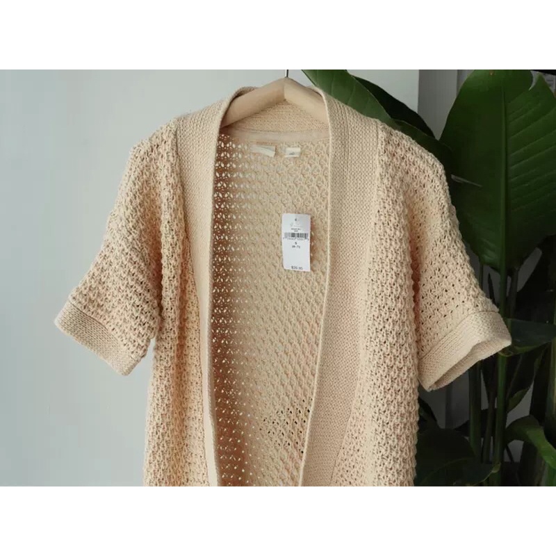 Áo len cardigan cho bé trai Gap 6-12 tuổi