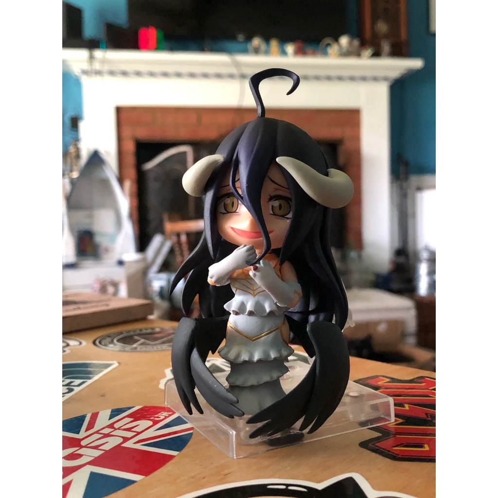 Mô Hình Nhân Vật Anime Mặc Áo Choàng Dễ Thương #631 Albedo #Mô Hình Đồ Chơi Chất Liệu PVC 642