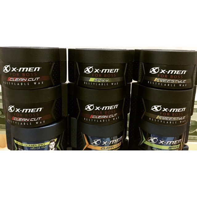 Sáp vuốt tóc Xmen 70g các loại