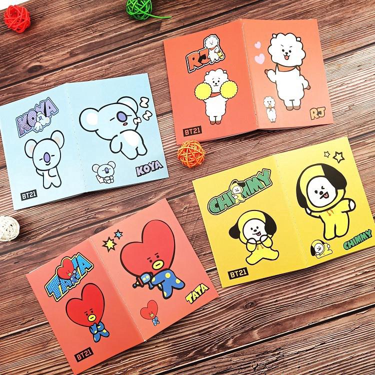 SỔ TAY BT21 -BTS