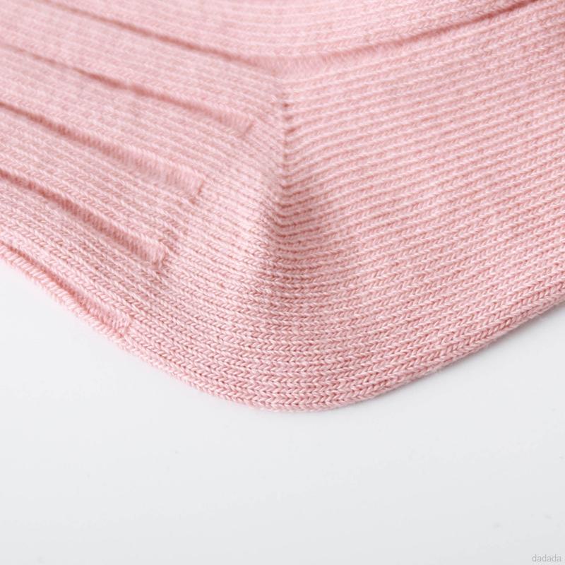 Vớ mềm chống trượt màu trơn thiết kế đơn giản cho bé sơ sinh