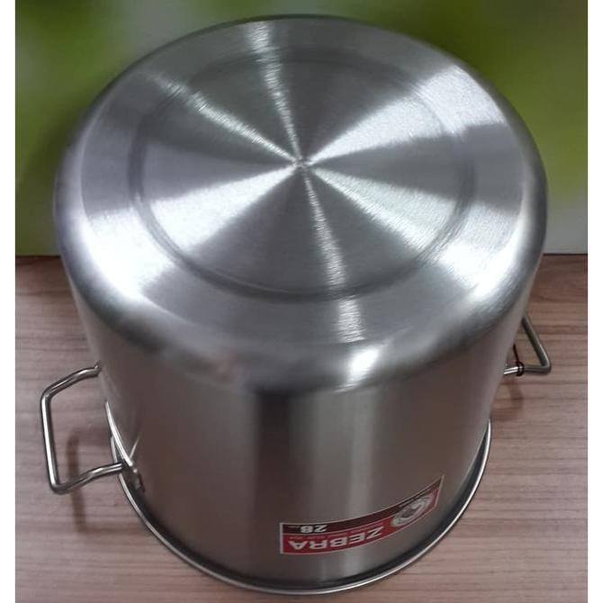 Nồi inox 304 thân cao Zebra 28cm*28cm - 171028