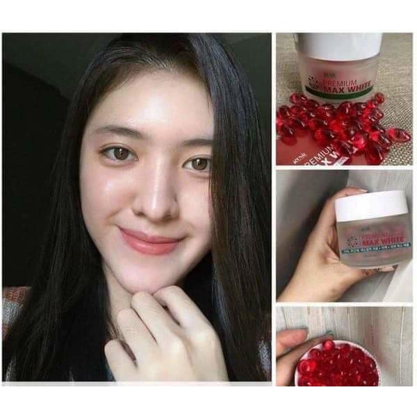 Viên Uống Trắng Da Premium Max White Genie - ĐỎ | BigBuy360 - bigbuy360.vn