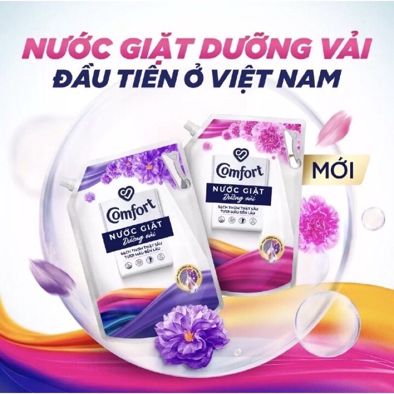 Nước giặt Comfort dưỡng vải hương thời thượng túi 3.6kg