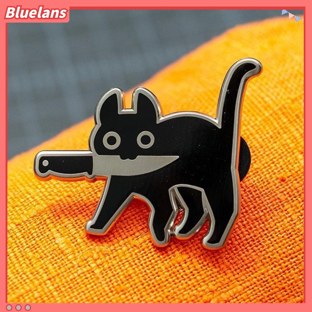 Huy Hiệu Cài Áo Hình Mèo Hoạt Hình Đáng Yêu