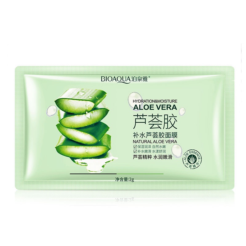 Mặt nạ Gel lô hội BIOAQUA dưỡng ẩm làm săn chắc và sáng da | BigBuy360 - bigbuy360.vn