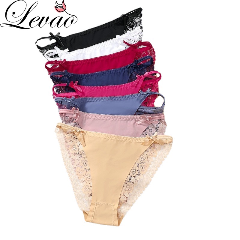 Quần Lót Levao Vải Ren Xuyên Thấu Gợi Cảm Cho Nữ
