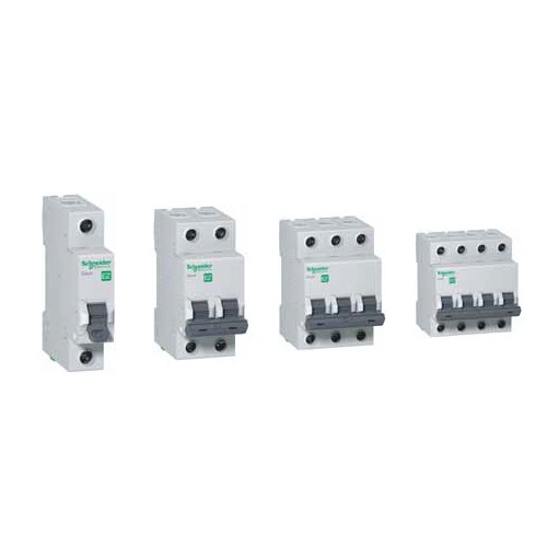 Schneider Aptomat 1 Pha 16A 20A 25A 32A 40A 50A 63A, Át tép , Cầu dao tự động,Attomat, MCB, CB tép Easy9 1P Schneider HN