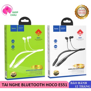 Tai nghe bluetooth hoco es51 / es58 v5.0 chính hãng - âm thanh hay, pin trâu - hoco c86