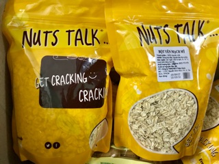 COMBO 2 TÚI YẾN MẠCH MỸ NUTS TALK 500GR (1KG)