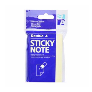 Giấy ghi chú, giấy note màu vàng 2x3 (Double A) . Do VPP Hiếu Cường cung cấp
