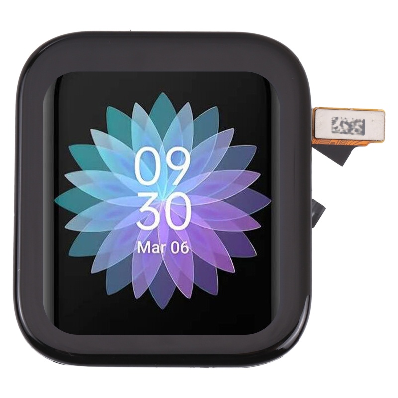 Màn hình lcd gốc và bộ số hóa đầy đủ lắp ráp cho đồng hồ oppo 41mm