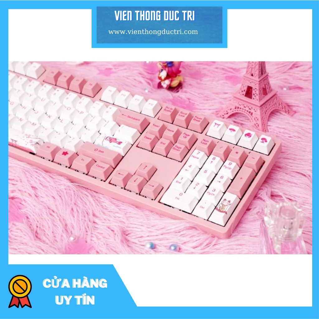 Bàn phím cơ AKKO 3108 V2 World Tour Tokyo  ấn tượng, đẹp mắt - Viễn Thông Đức Trí