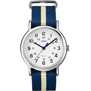 Đồng Hồ Unisex Timex Weekender Dây Vải Xanh T2P142