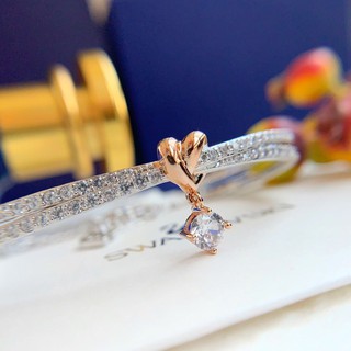 [2023] Vòng Tay Tình Yêu Bằng Bạc S925 Màu Trắng Vàng 5516544