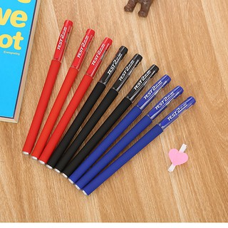 Bút bi nước văn phòng 0.5mm mực đều, nét chữ đẹp ĐỦ MÀU XANH, ĐEN, ĐỎ