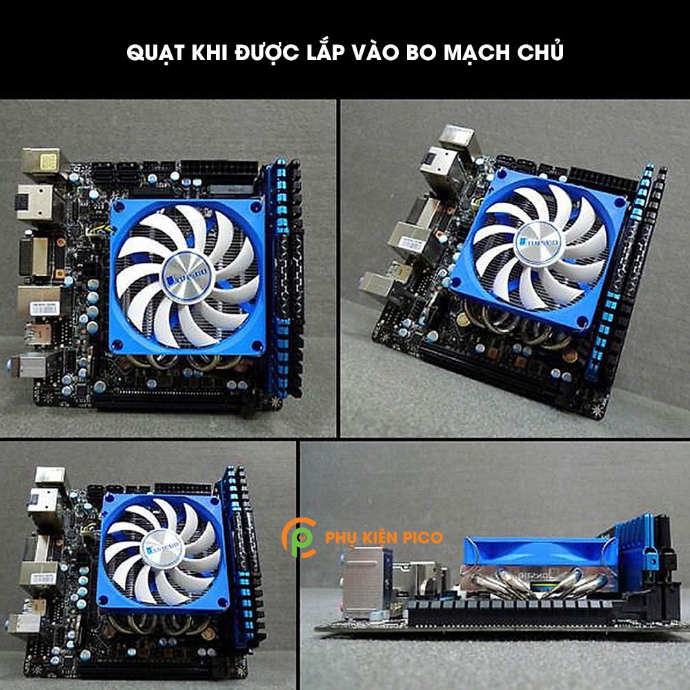 Fan CPU Jonsbo HP 400 - Quạt tản nhiệt CPU ITX topdown Jonsbo HP400 chính hãng - Tản nhiệt low profile Jonsbo HP-400