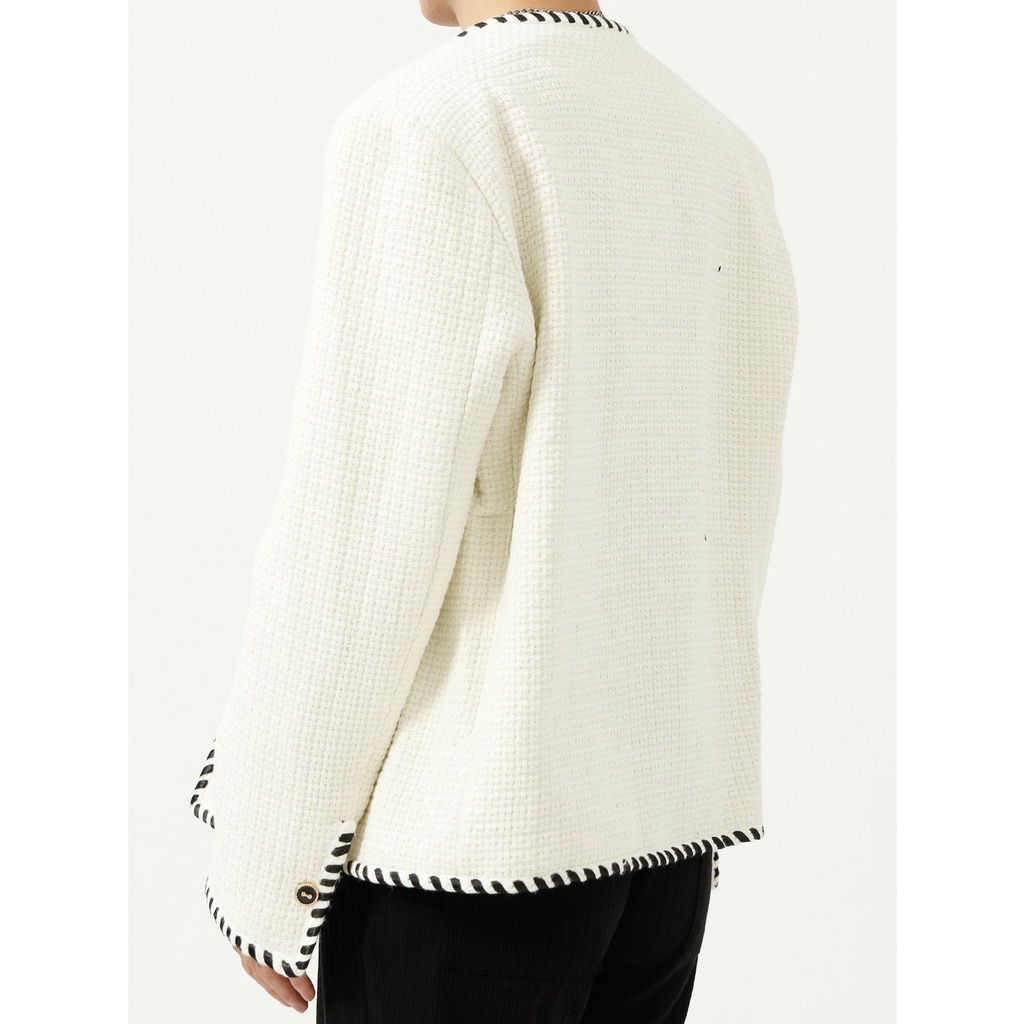 Áo tweed kiểu cardigan Unisex - kiểu dáng Hàn Quốc thời trang cho cả nam và nữ áo - cardigan phong cách form rộng