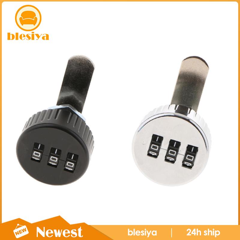 Ổ Khóa Hộp Thư 3 Chữ Số Bằng Hợp Kim Màu Đen