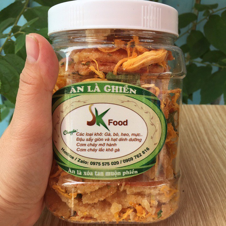 Combo 3 hũ rong biển - da heo - cơm cháy khô gà HIỆU SK FOOD | BigBuy360 - bigbuy360.vn